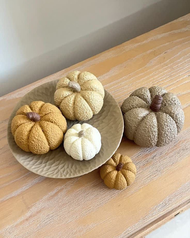 ست سه تیکه کدوهای دکوراتیو